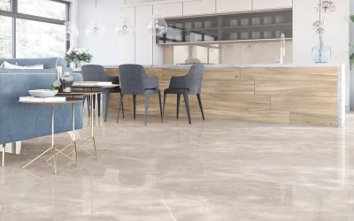Grandes formatos: porcelanatos marmorizados são forte tendência nas novas linhas